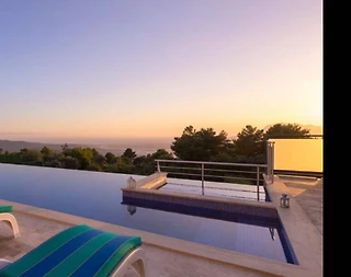 Kaş İslamlar'da Gözlerden Uzak Konumda, Özel Havuzlu, Kiralık Villa - 4