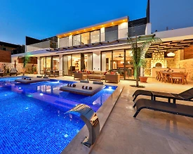 Kaş Bezirgan'da Muhteşem Doğada, Özel Havuzlu, Jakuzili, Kiralık Villa - 2