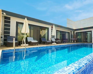 Kaş Gelemiş'te Çocuk Oyun Alanlı, Özel Havuzlu, Kiralık Villa - 1