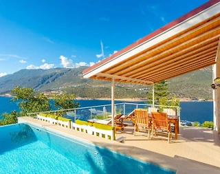 Kaş Andifli'de Doğayla Baş Başa, Özel Havuzlu, Kiralık Villa - 1