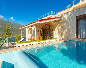 Kaş Andifli'de Doğayla Baş Başa, Özel Havuzlu, Kiralık Villa - 3