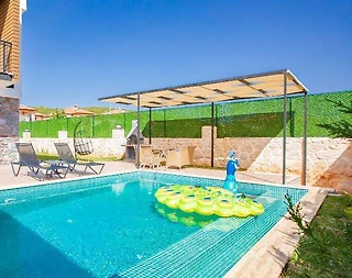 Kaş Andifli'de Çekirdek Ailelere Uygun, Özel Havuzlu, Şık Villa - 2