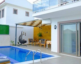 Kaş Andifli'de Modern Tasarımlı, Özel Havuzlu, 6 Kişilik Villa - 3