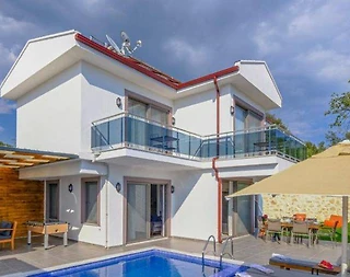 Kaş Andifli'de Modern Tasarımlı, Özel Havuzlu, 6 Kişilik Villa - 1