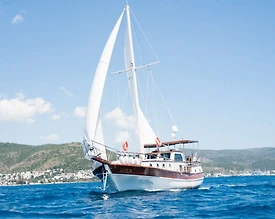 Bodrum'da Romantik Mavi Yolculukta, Ev Konforunda, 4 Kişilik Gulet - 2