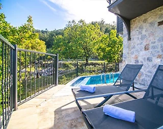 Marmaris Turgut'ta Eşsiz Doğada, Özel Havuzlu, Lüks Villa - 5