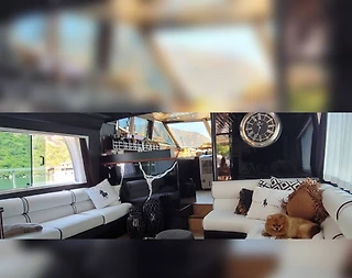 Marmaris Bozburun'da Serin Sularda, Modern Tasarımlı, Lüks Motoryat - 3