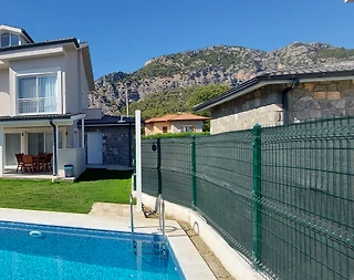 Fethiye Göcek'te Kalabalık Ailelere Uygun, Özel Havuzlu Kiralık Villa - 1