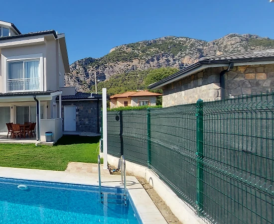 Fethiye Göcek'te Kalabalık Ailelere Uygun, Özel Havuzlu Kiralık Villa - 1