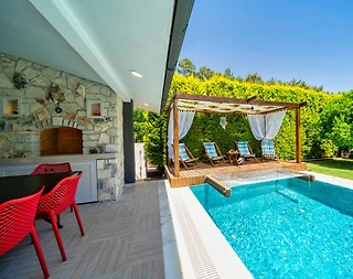 Fethiye İnlice'de Geniş Bahçeli, Çocuk Oyun Alanlı Villa - 5