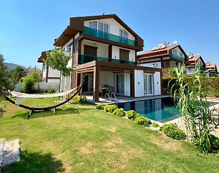 Fethiye Ölüdeniz'de Doğa İçerisinde, Özel Havuzlu, 8 Kişilik Villa - 1