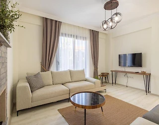 Muğla Marmaris'te Enfes Deniz Manzaralı, Özel Havuzlu, Kiralık Villa - 4