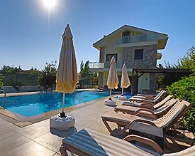 Ortaca Dalyan'da Göz Alıcı Doğada, Özel Havuzlu, 10 Kişilik Villa - 3