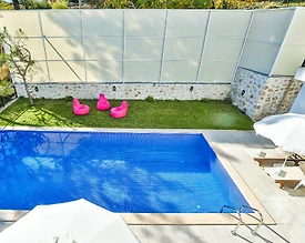 Kaş İslamlar'da Muhteşem Manzaralı, Özel Havuzlu, Modern Villa - 3