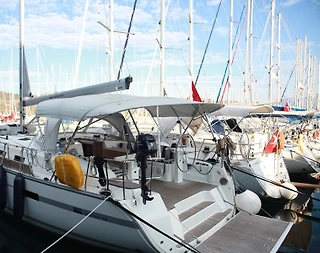 Fethiye'de Modern Dekorasyona Sahip, 8 Kişilik Yelkenli - 5