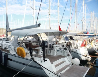 Fethiye'de Modern Dekorasyona Sahip, 8 Kişilik Yelkenli - 5