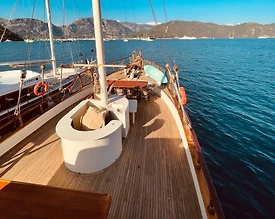 Göcek'te Eşsiz Mavi Sularda, 5 Çift Kabinli, Kiralık Gulet - 3