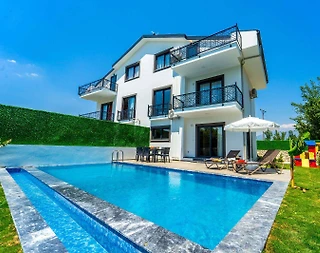 Muğla Seydikemer'de Doğa Manzaralı, Özel Havuzlu, 6 Kişilik Villa - 1