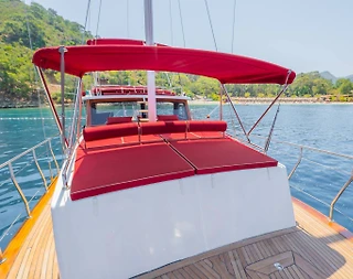 Muğla Muhteşem Göcek Koylarının Maviliğinde, 12 Metrelik Gulet - 5