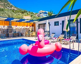 Kalkan Akbel'de Merkezi Konumda, Özel Havuzlu, Kiralık Villa - 3