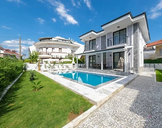Ortaca Dalyan'da Nehir Kenarında, Özel Havuzlu, Jakuzili, Lüks Villa - 1