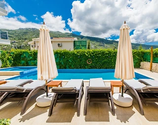 Kaş İslamlar'da Kalabalık Ailelere Uygun, Özel Havuzlu, Şık Villa - 4