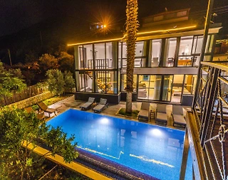 Kalkan Ulugöl'de Muhteşem Doğa İçerisinde, Jakuzili, Kiralık Villa - 2