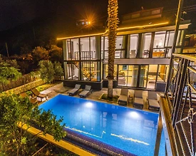 Kalkan Ulugöl'de Muhteşem Doğa İçerisinde, Jakuzili, Kiralık Villa - 2