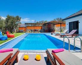 Kaş Gelemiş'te Enfes Doğada, Özel Havuzlu, Jakuzili, Kiralık Villa - 3