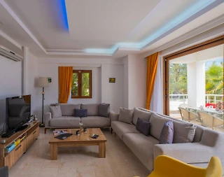 Fethiye Ölüdeniz'de Özel Havuzlu, 10 Kişilik, Lüks Tripleks Villa - 5