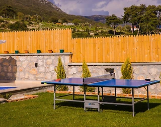 Kaş Hacıoğlan'da Doğanın Kalbinde, Özel Havuzlu, Şık Taş Villa - 5