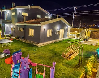 Kaş Sarıbelen'de Doğa Manzaralı, Özel Havuzlu, Jakuzili, Lüks Villa - 4