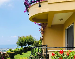 Alanya'da Sosyal Tesis İçerisinde, Aquapark Bulunan, 6 Kişilik Yazlık - 1