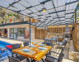 Kaş İslamlar'da Dağ Manzaralı, Özel Havuzlu, Konforlu Villa - 2