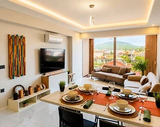 Dalaman Ege'de Merkezi Konumda, 1+1, 4 Kişilik Apart - 1