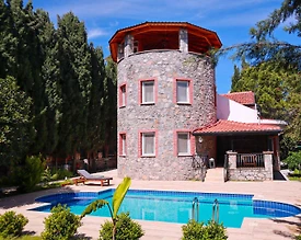 Dalaman Karaçalı'da Doğa İle İç İçe, Özel Havuzlu, Ferah Villa - 2