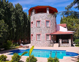 Dalaman Karaçalı'da Doğa İle İç İçe, Özel Havuzlu, Ferah Villa - 2