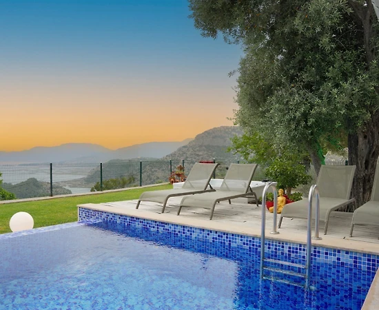 Muğla Ortaca'da İztuzu Plajı Manzaralı, Özel Havuzlu, Kiralık Villa - 1