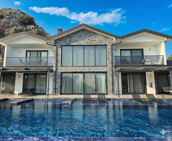 Ortaca Dalyan'da Yemyeşil Doğada, Özel Havuzlu, 5+1 Villa - 1