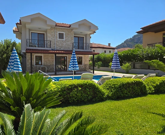 Ortaca Dalyan'da Kalabalık Ailelere Uygun, Özel Havuzlu, Geniş Villa - 1
