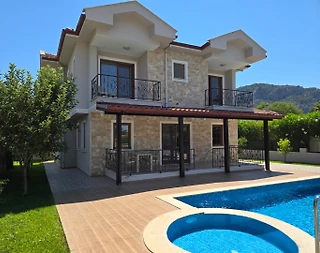 Ortaca Dalyan'da Kalabalık Ailelere Uygun, Özel Havuzlu, Geniş Villa - 2