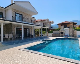 Ortaca Dalyan'da Merkezi Konumda, Özel Havuzlu, Ferah Villa - 3