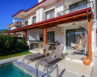 Ortaca Dalyan'da Kalabalık Ailelere Uygun, Özel Havuzlu, Geniş Villa - 5