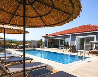 Ortaca Dalyan'da Doğa İle İç İçe, Özel Havuzlu, 4+1 Villa - 1