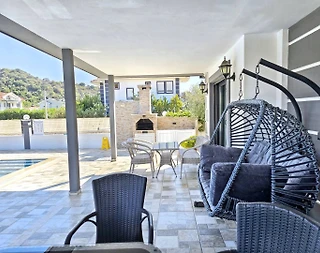 Ortaca Dalyan'da Geniş Ailelere Uygun, Özel Havuzlu, Lüks Villa - 5