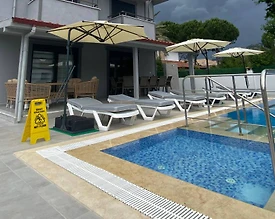 Ortaca Dalyan'da Sakin Konumda, Özel Havuzlu, 12 Kişilik Villa - 3