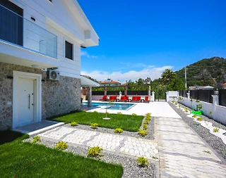 Ortaca Dalyan'da Kalabalık Ailelere Uygun, Özel Havuzlu, Ferah Villa - 4