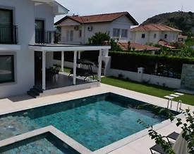Ortaca Dalyan'da Kalabalık Ailelere Uygun, Özel Havuzlu, 5+1 Villa - 3
