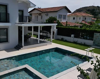 Ortaca Dalyan'da Kalabalık Ailelere Uygun, Özel Havuzlu, 5+1 Villa - 3