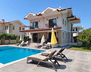 Ortaca Dalyan'da Sakin Konumda, Özel Havuzlu, Konforlu Villa - 4